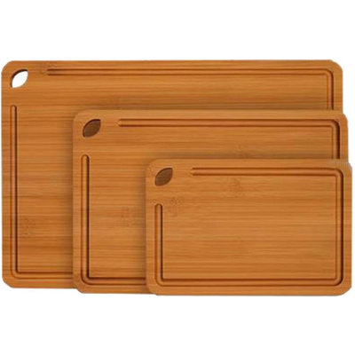 Bamboo Chopping Board Set 3pcs, Cutting Boards