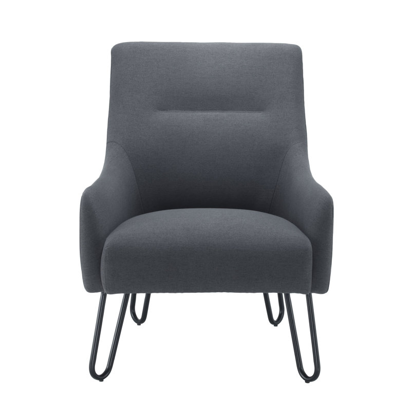 Foerer Reception Chair, Grey