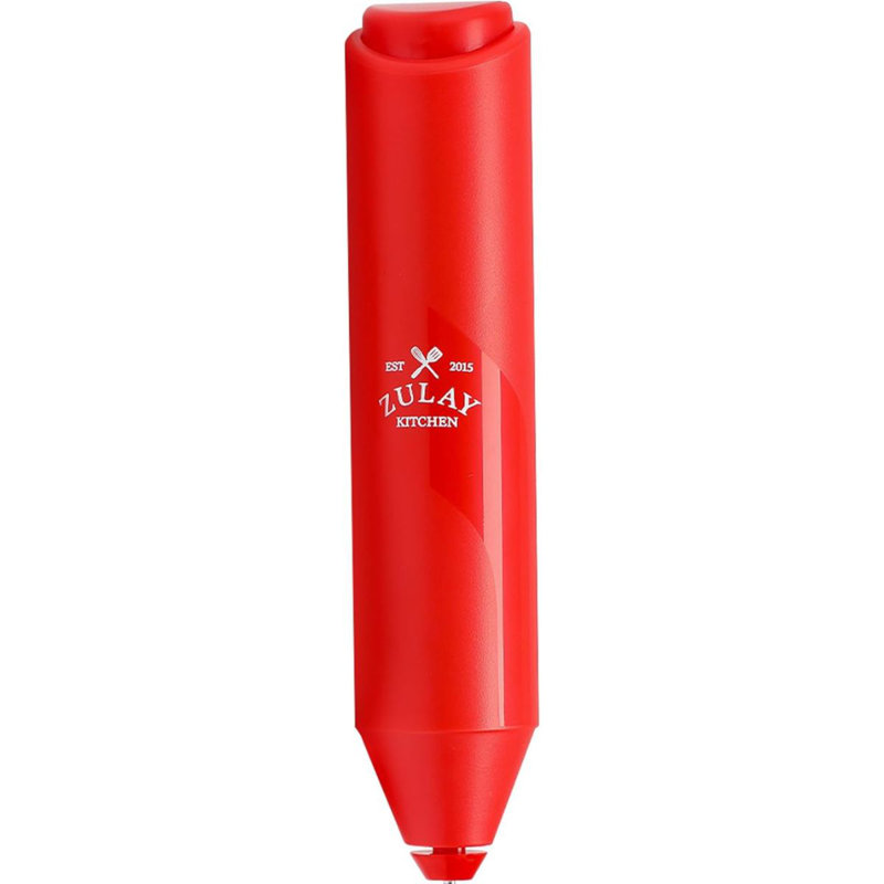 Brosse à lait puissante Zulay Kitchen, Rouge cerise
