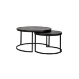 Catana Solid Wood Nesting Coffee Table