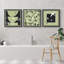 Abstrait sauge vert sauvage, art floral, minimaliste, moderne, boho, art mural, décoration de salon-102833292-102833293