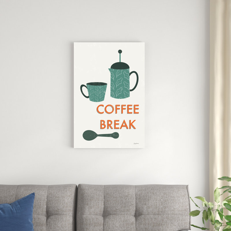 Café de cuisine rétro II, H 20 po x l 30 po x P 1,25 po