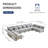 Brodderick Upholstered Sectional-114504429