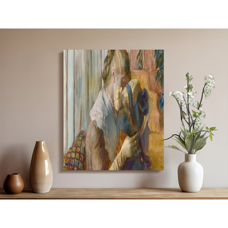 Garibay 1 Piece Wrapped Canvas Wall Art Set, 16x24
