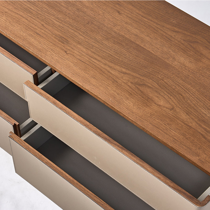 Buffet minimaliste et haut de gamme de style italien