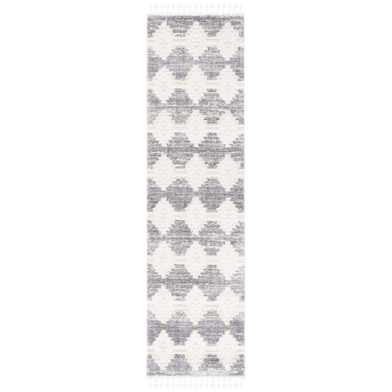 Ilomay Performance Geometric Rug, Runner 2'2" x 8'
