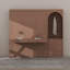 Grand lit escamotable avec tablette Stoarge et 3 tiroirs, lit escamotable multifonctionnel avec bureau et lumière DEL-1175926053