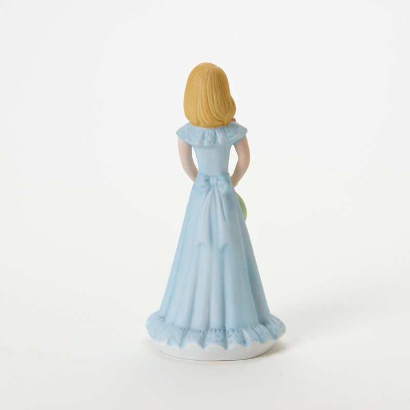 Figurine Growing Up Girls, Jaune / rose