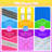 SISTICKER 110'' W x 115'' D Indoor / Outdoor Polyester