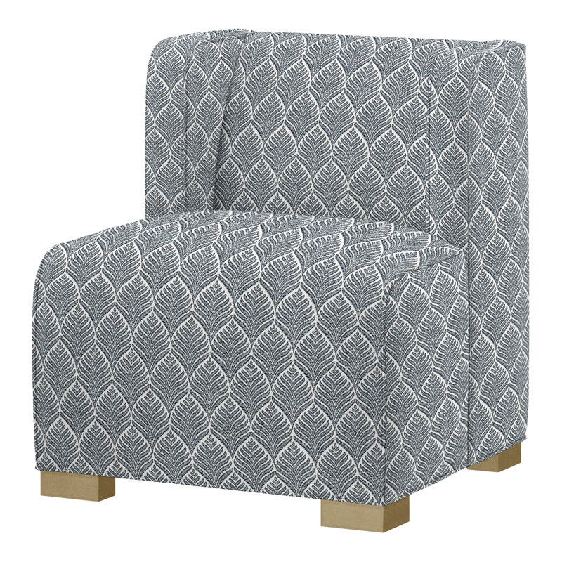 TAU Upholstery Slipper Chair, Fleecy Vanilla (Performance fabric) 1351-92, Dune