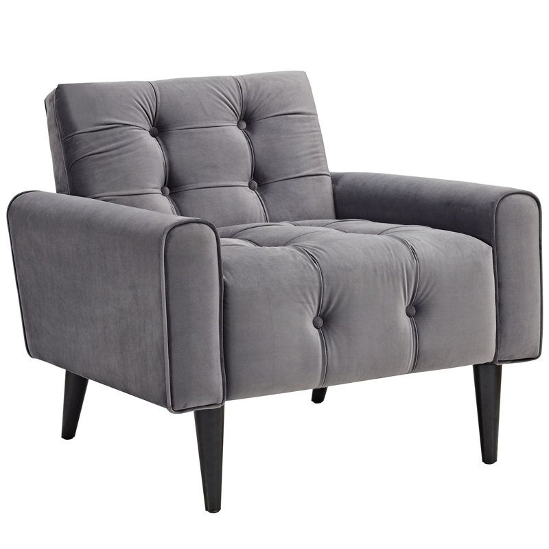 Fauteuil Delve, Gris