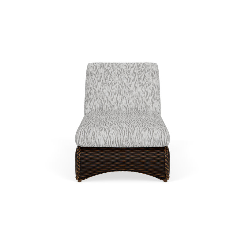 Loom Outdoor Chaise Lounge, Mink, Fife Sahara