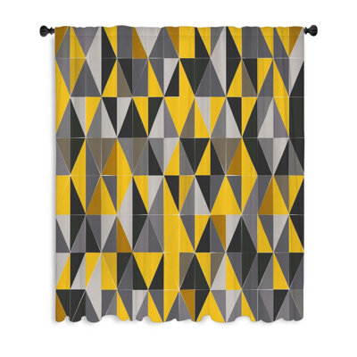 Kashen Sheer Curtain Single Panel