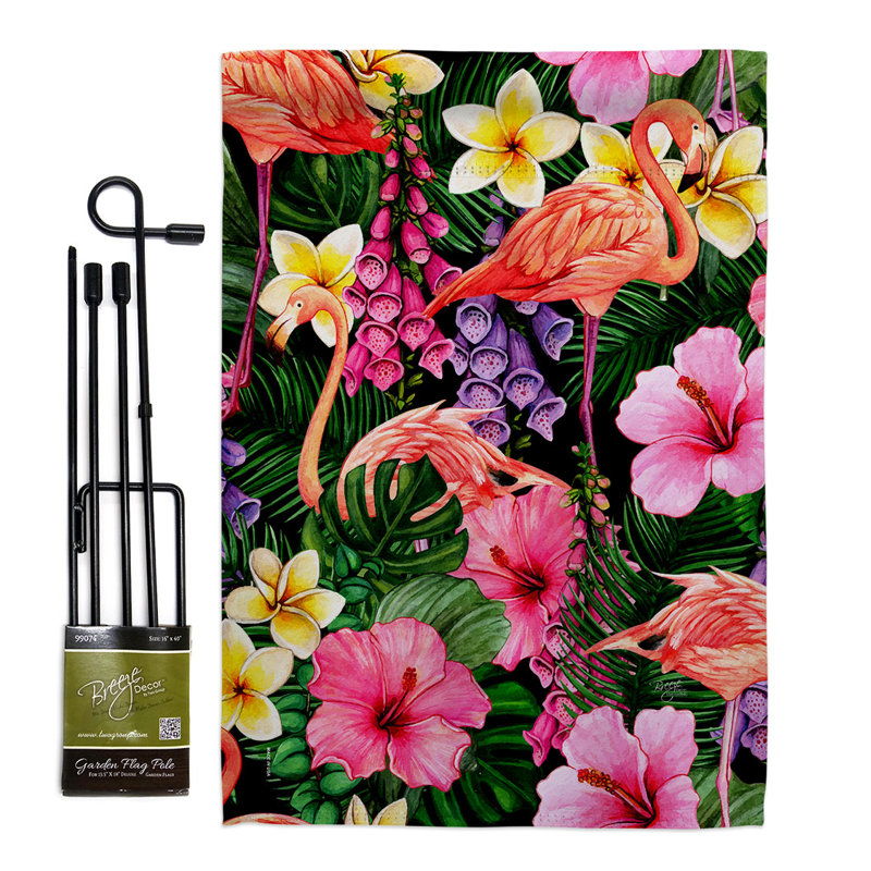 Ensemble de drapeaux double face en polyester 18 po x 13 po