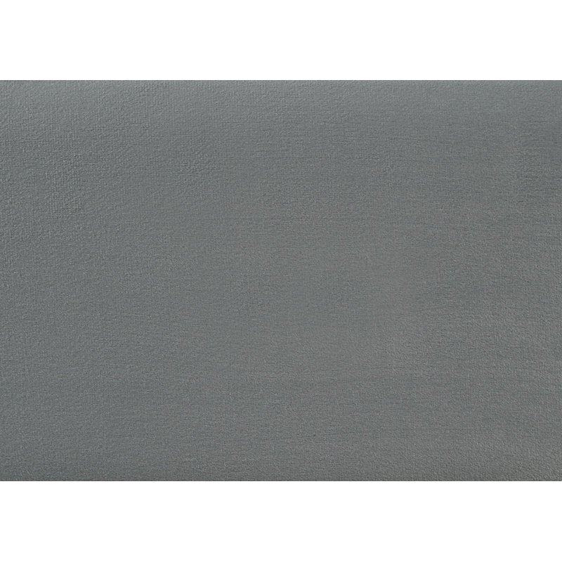 Lit plateforme double Lucia, Gris clair