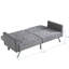 Lit convertible gris pour un espace multifonctionnel-121095218