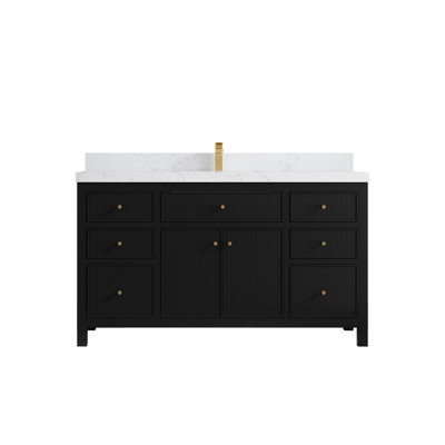 Meuble-lavabo simple 60 po