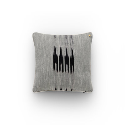 Peshtemal Ikat Piping Cushion
