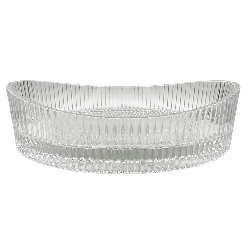 Lavabo vasque en verre 20 po Serenity, Blanc