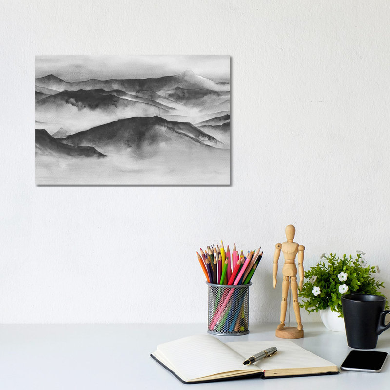 Mountain Spirit by Melissa Selmin - Painting on Canvas, Wrapped Canvas, 101.6 cm H x 66.04 cm W x 3.175 cm D