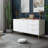 69” Wide 12 Pair 3 Drawers Accent Shoe Storage Cabinet