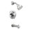 Ensemble de garniture de douche et baignoire Posi-Temp Moen Align, valve requise