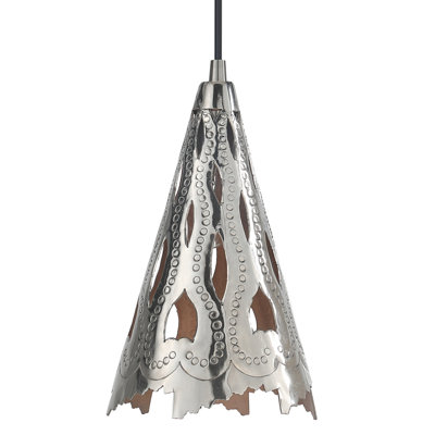 Luminaire suspendu conique 1 lumière