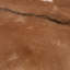 Repose-pieds en cuir de vache Conover Glam