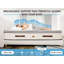 Matelas orthopédique avec matelas à plateau-coussin moelleux de 14 pouces-2044907352