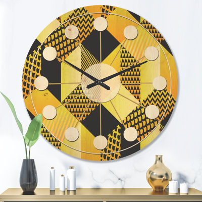 Horloge murale Hexagon