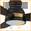 Ventilateur de plafond Fremont Smart avec télécommande, ensemble d'éclairage inclus, fonctionne avec l'assistant Google et Amazon Alexa, raccourci Siri.-1126940053-1126940055-1126940050