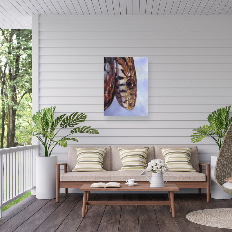 David Stribbling Snake Outdoor  Canvas, 24" H x 32" W