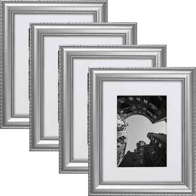Cadre photo en bois massif Rijeta - ensemble de 4