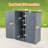 Outdoor Storage Cabinet 55.1"L X 29.1"W X 68.9"H