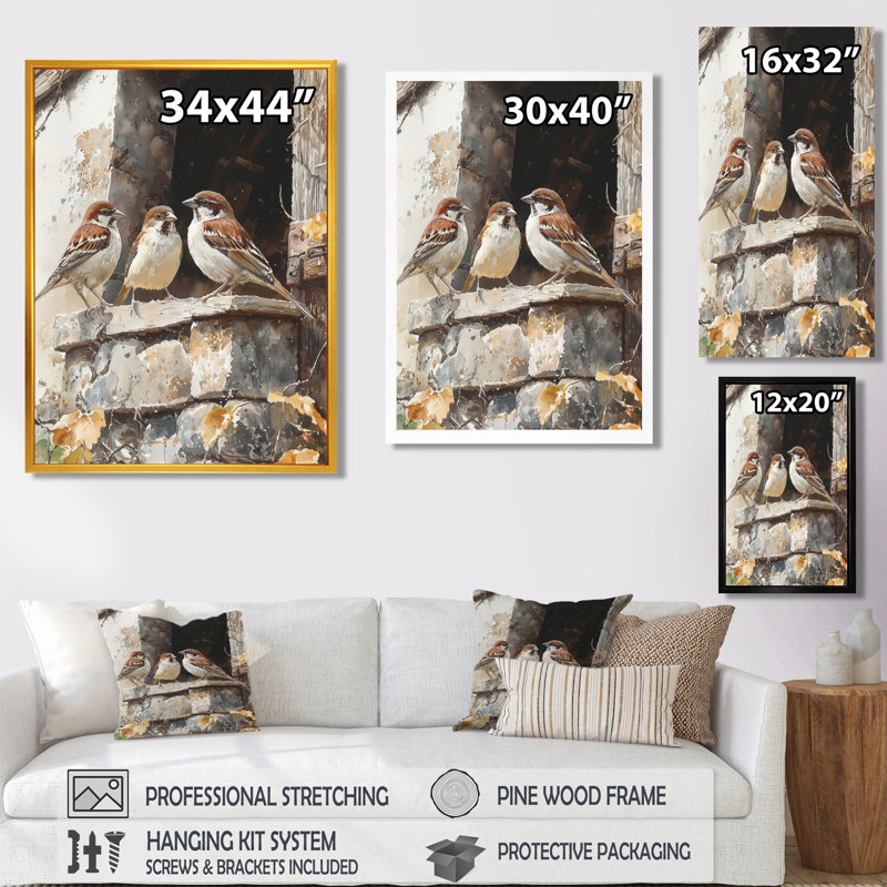 Harshaw - Animals Canvas Prints, Argent argent, H 20 po x l 12 po, Reproduction encadrée d'une seule photo