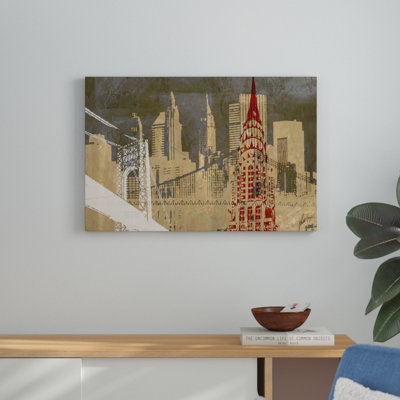 «Modern Metropolis I», impression sur toile