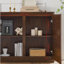 Armoire d'appoint avec rangement Mid-Century