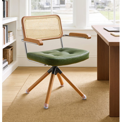 Fauteuil de bureau en cuir Bonneau