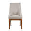 Chaises Gilsea en tissu seulement, sans les tables