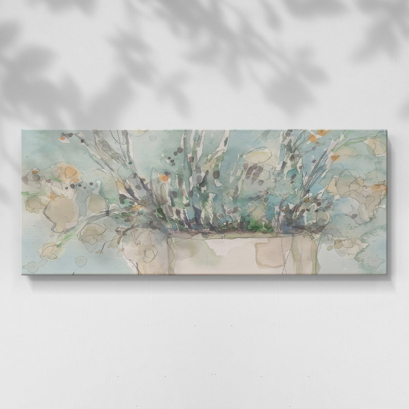 Présentoir de table II - Toile tendue avec châssis - Prêt à accrocher, H 12 po x l 30 po