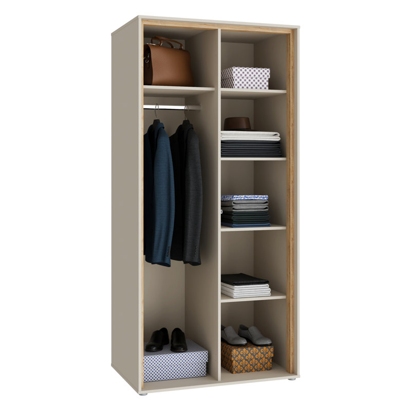 Tamarian 2 Door Manufactured Wood Wardrobe
