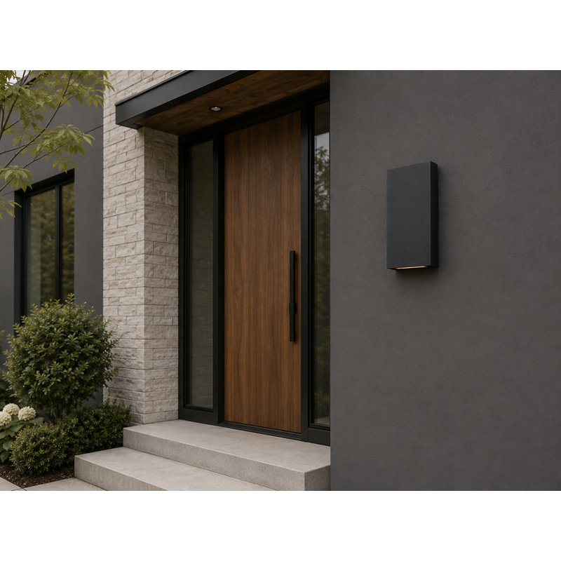 Alicen LED Wall Light, Black