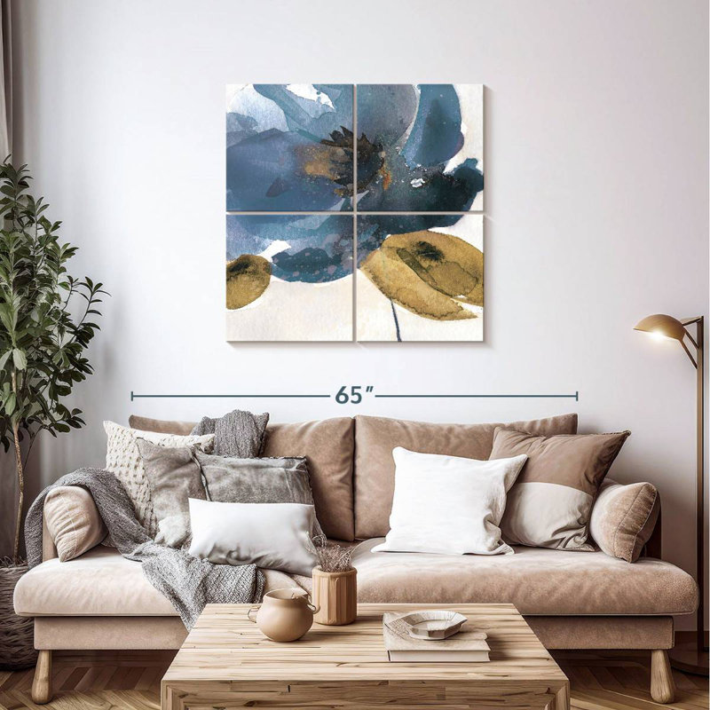 Avery Blue Note I, 38" H x 38" W