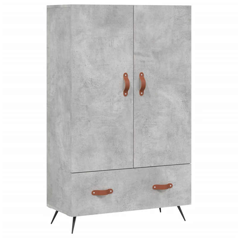 Manesh 1 - Drawer Accent Chest, Concrete Grey/Brown