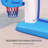 2-in-1 Pool Basketball & Volleyball Game Set with Fillable Base