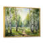 «Birch Woods Silent Woods I», reproduction sur toile encadrée-1540932872-1540932877