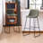 Modern Upholstered Counter Height Bar Stool with Metal Legs – Comfortable Bar & Kitchen Island Seating, 30" Height, Set of 2-435278019-435278020