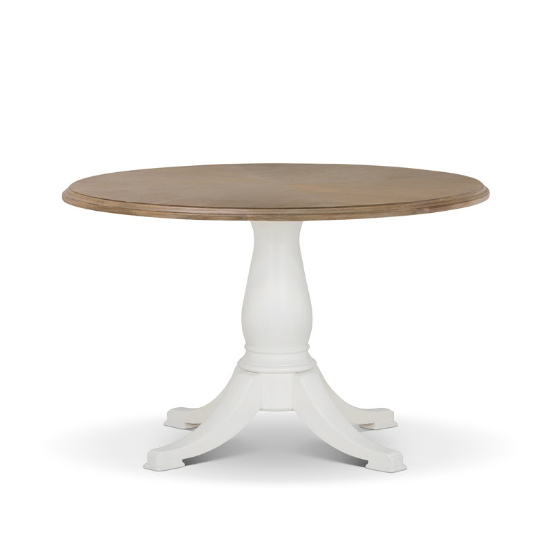 Cotswold Round Dining Table, Whitewash, Whitewash