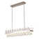 Modern Led Geometric Rectangular Chandelier for Dining & Living Spaces