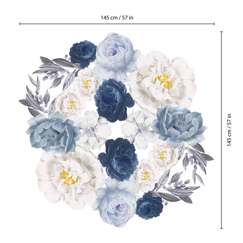 Plants & Flowers Non-Wall Damaging Wall Decal